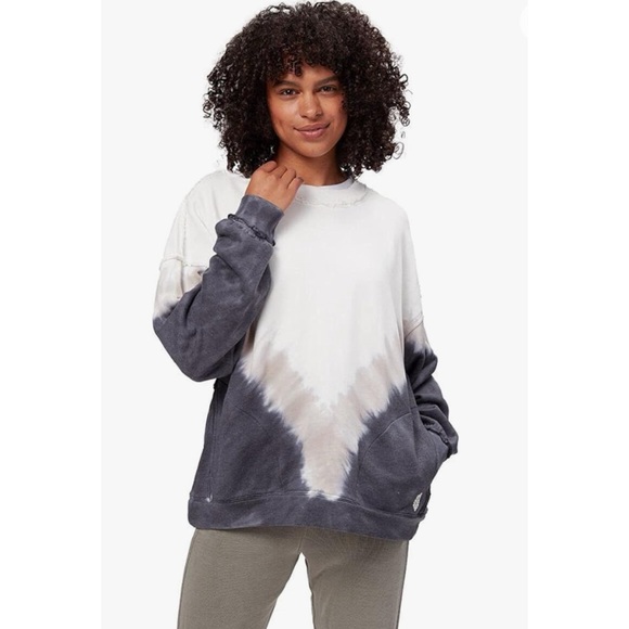 FP Movement by Free People Ombre Tie Dye Metti Crew Sweatshirt - Picture 5 of 5